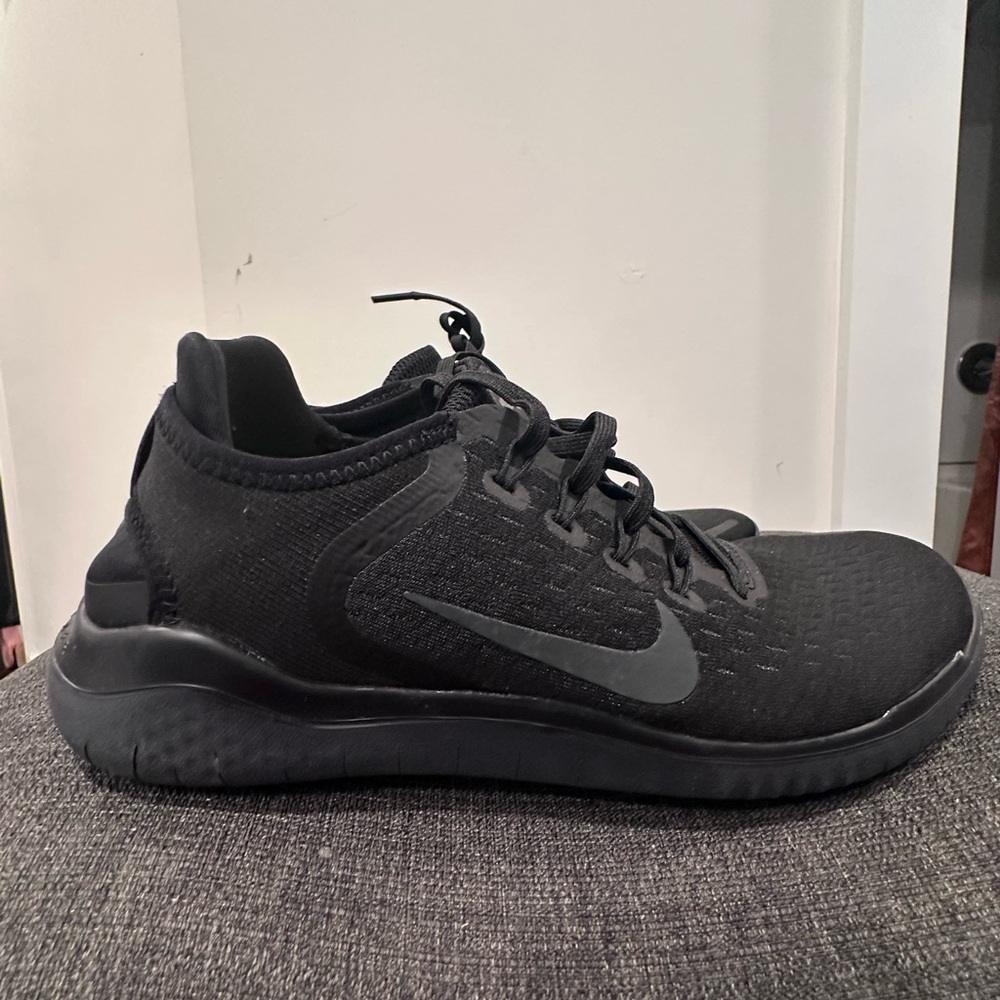 *New* Nike Mens Free RN 2018 Black/Anthracite, Size 8